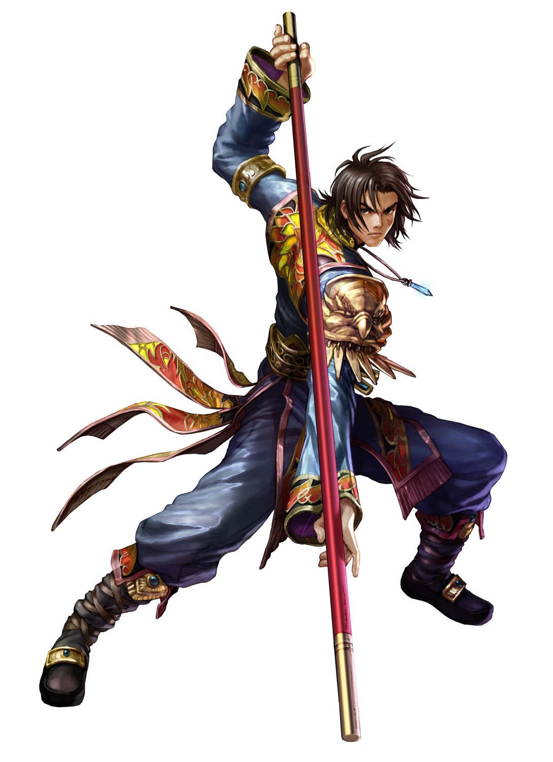 kilik male namco soul_calibur weapon