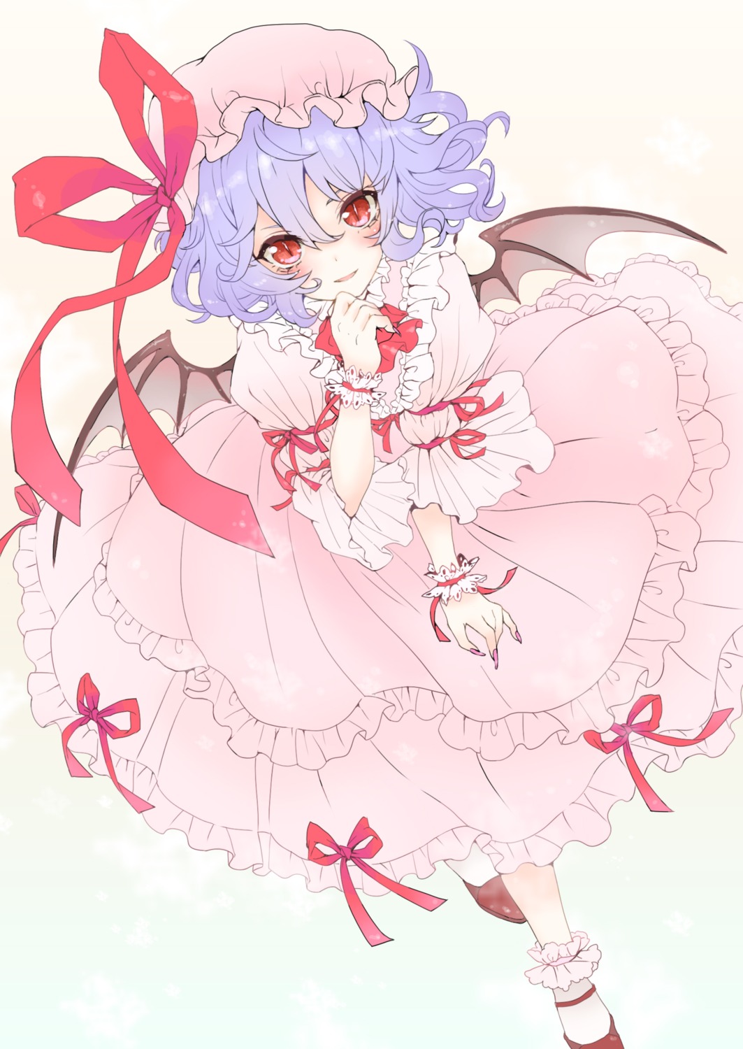 remilia_scarlet touhou wings yutsumoe