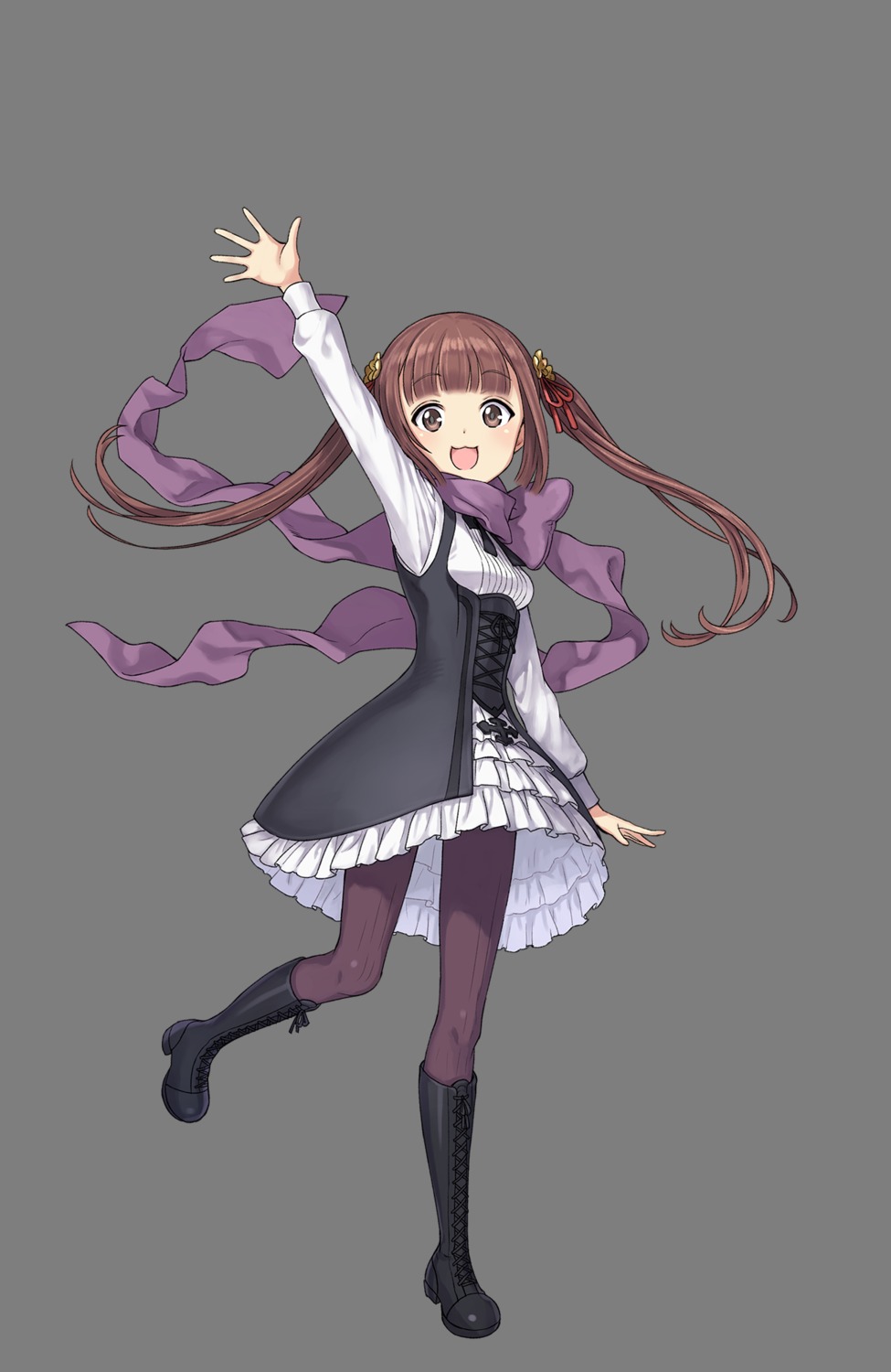 heels kisaragi_(princess_principal) pantyhose princess_principal seifuku tagme transparent_png