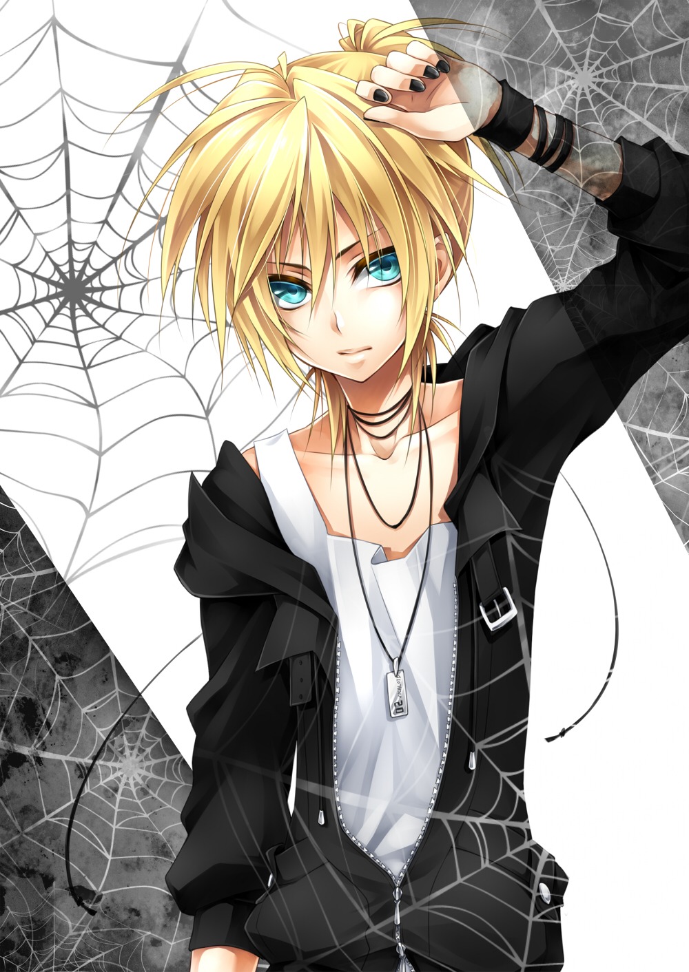 kagamine_len male ueno_tsuki vocaloid