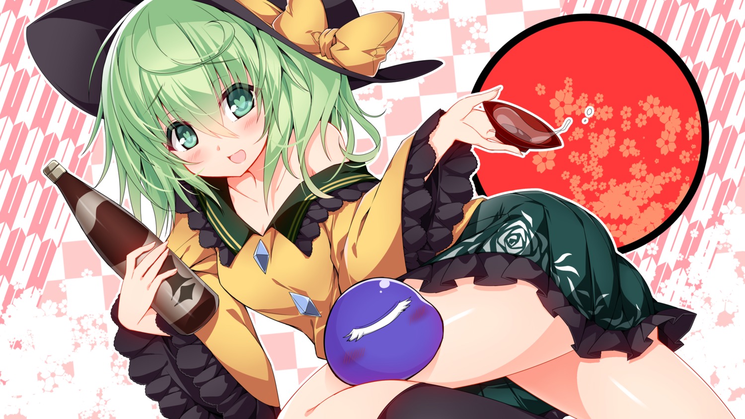 komeiji_koishi sakurame touhou