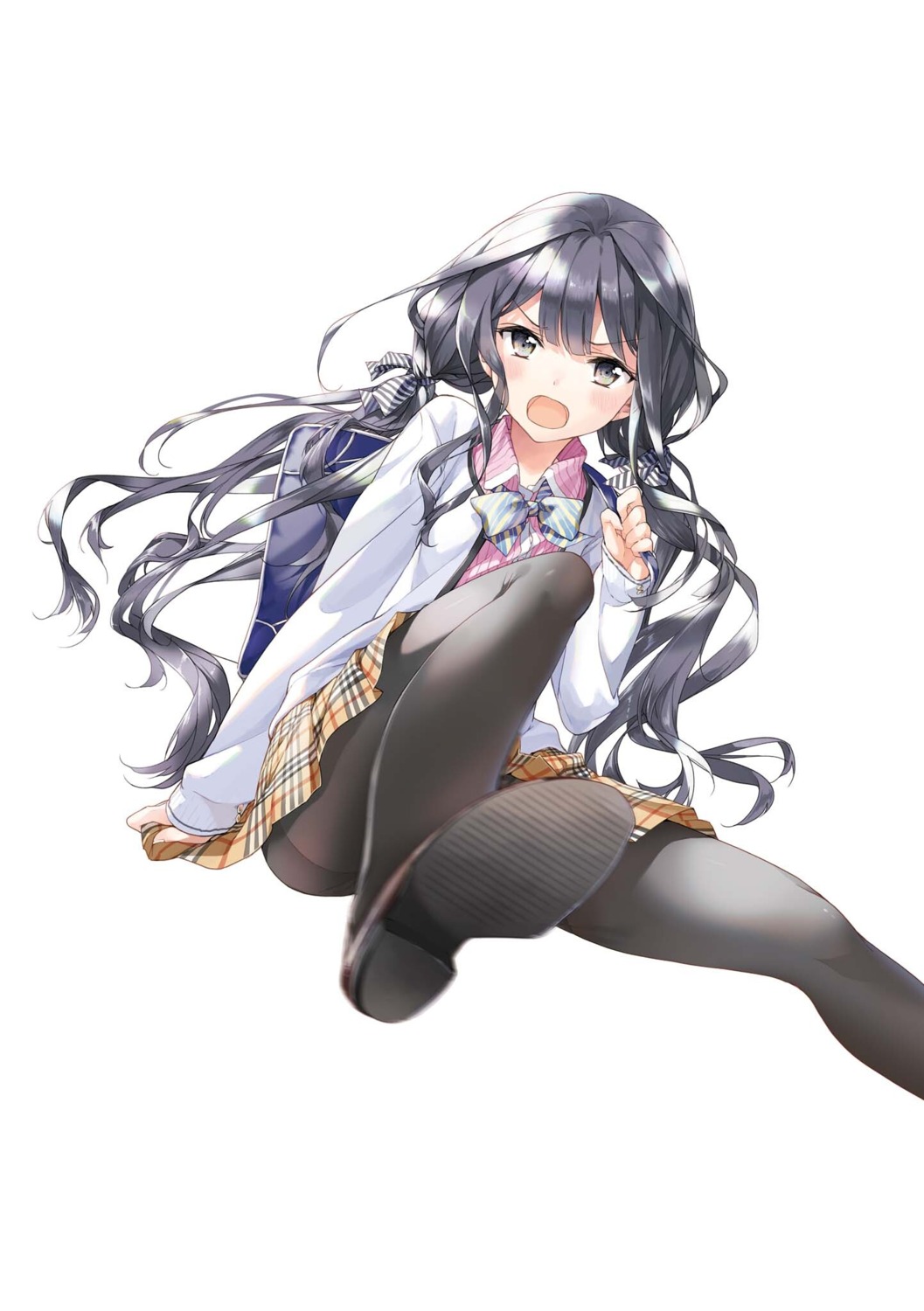 adagaki_aki masamune-kun_no_revenge pantyhose seifuku tiv