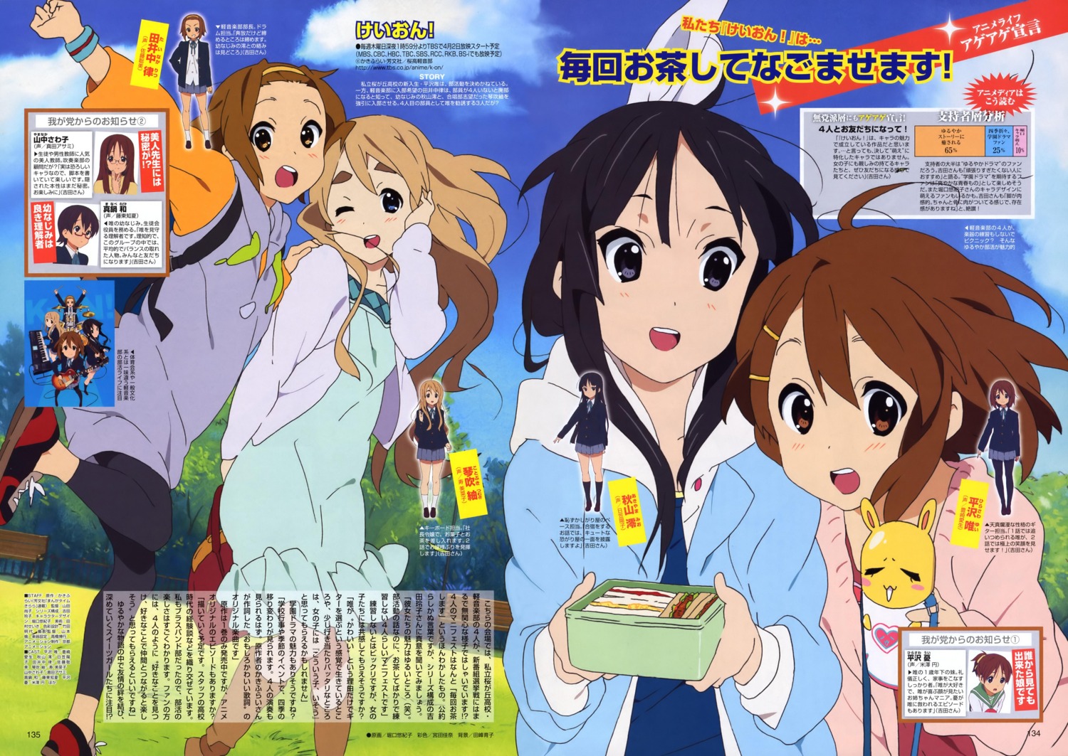 horiguchi yukiko k-on! akiyama mio hirasawa ui hirasawa yui kotobuki ...