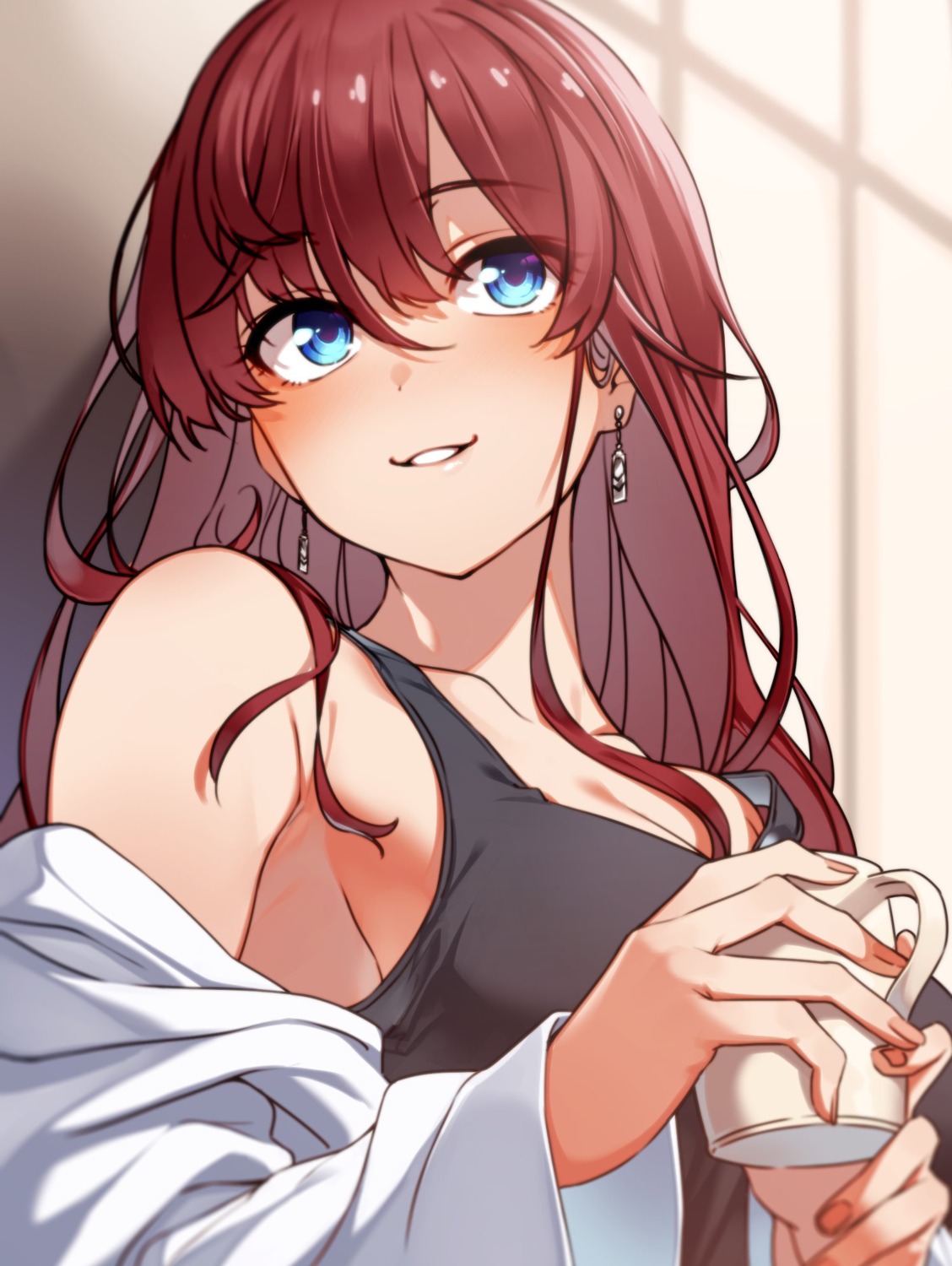 cleavage ichinose_shiki kakaobataa no_bra the_idolm@ster the_idolm@ster_cinderella_girls