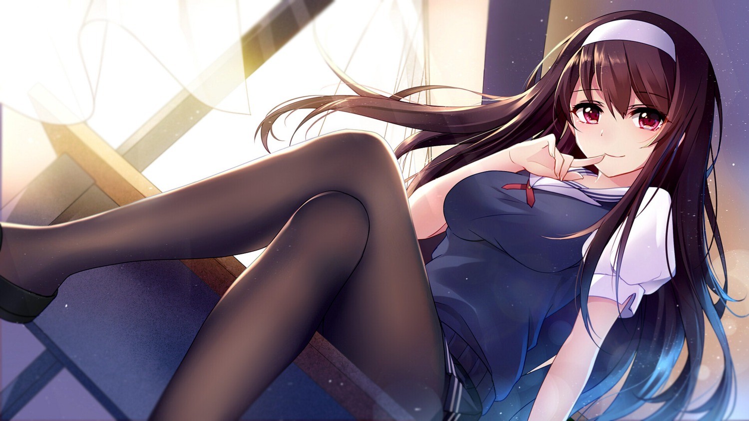 bison_cangshu kasumigaoka_utaha pantyhose saenai_heroine_no_sodatekata seifuku wallpaper