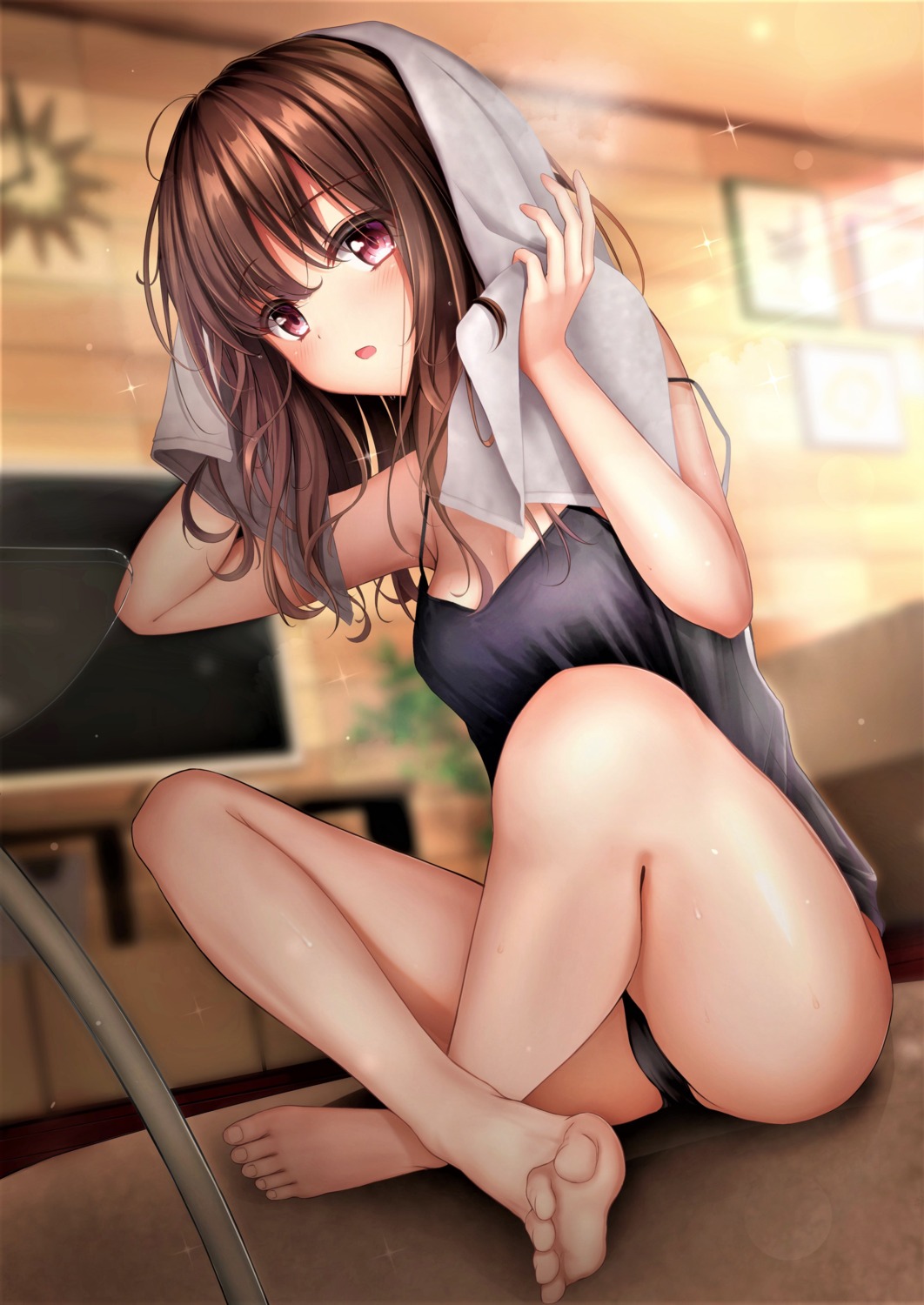 artist_revision cleavage feet monaka_curl pantsu