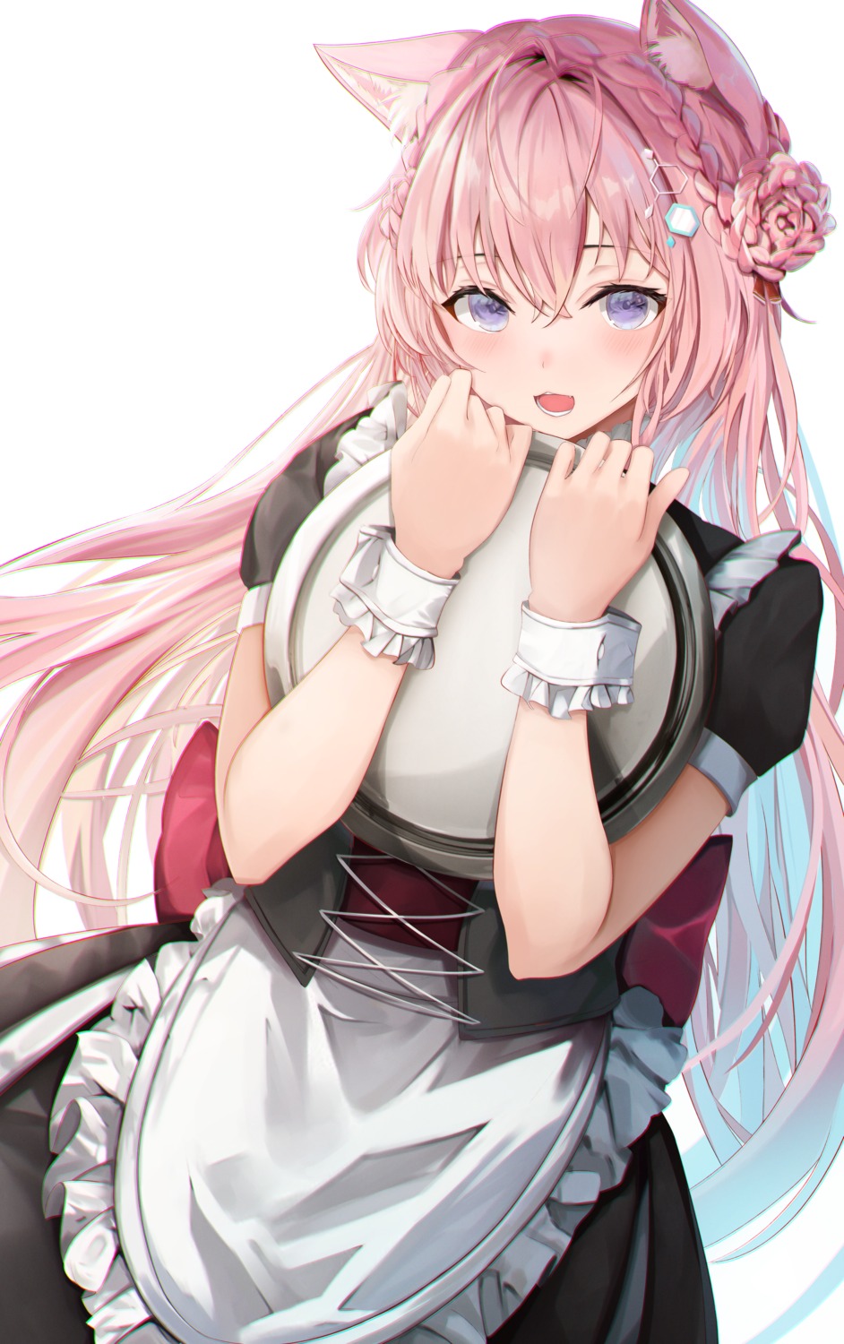 animal_ears kejirion maid nekomimi