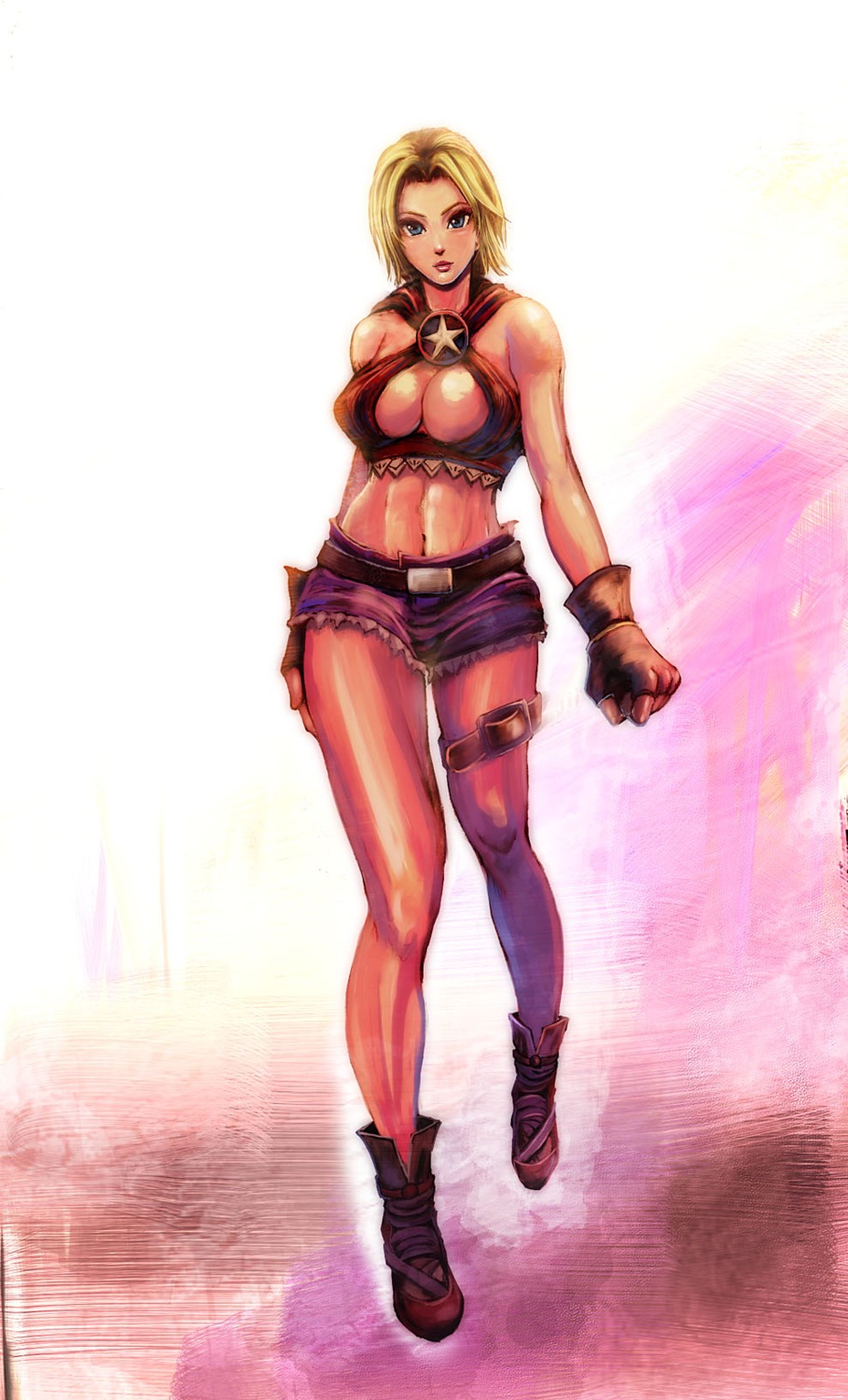 bccp blue_mary cleavage king_of_fighters