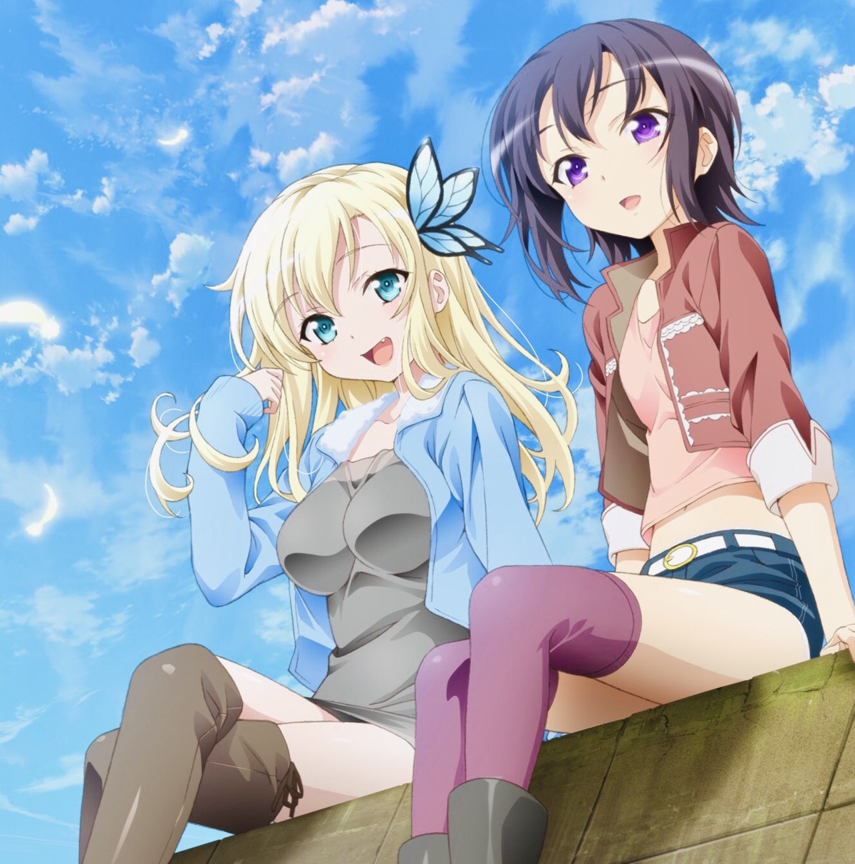 boku_wa_tomodachi_ga_sukunai dress kashiwazaki_sena mikazuki_yozora thighhighs watanabe_yoshihiro