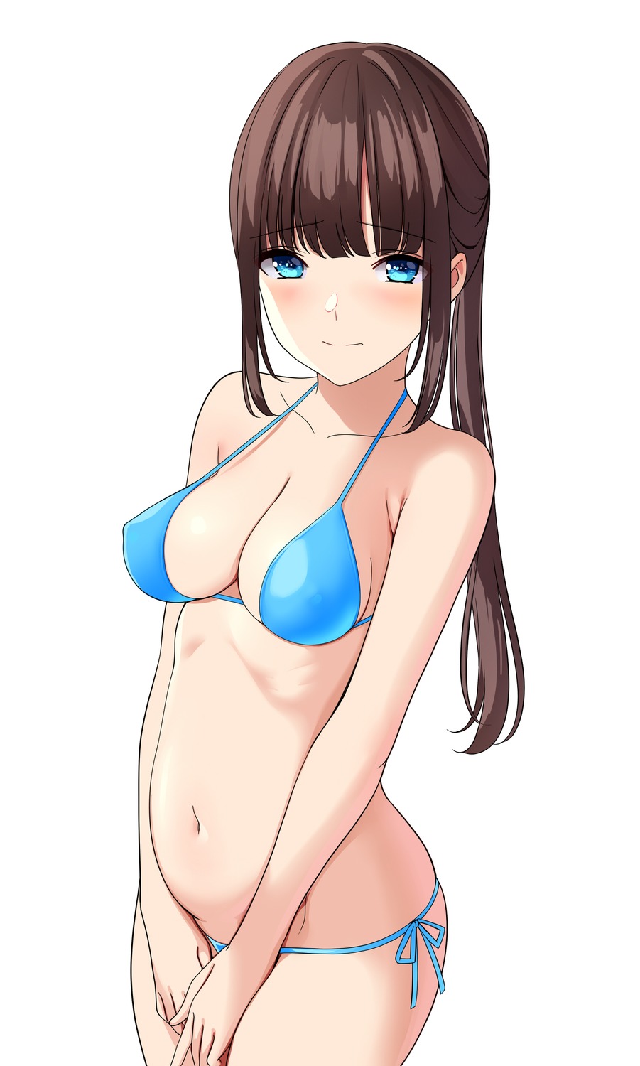 bikini erect_nipples marui_koishi swimsuits