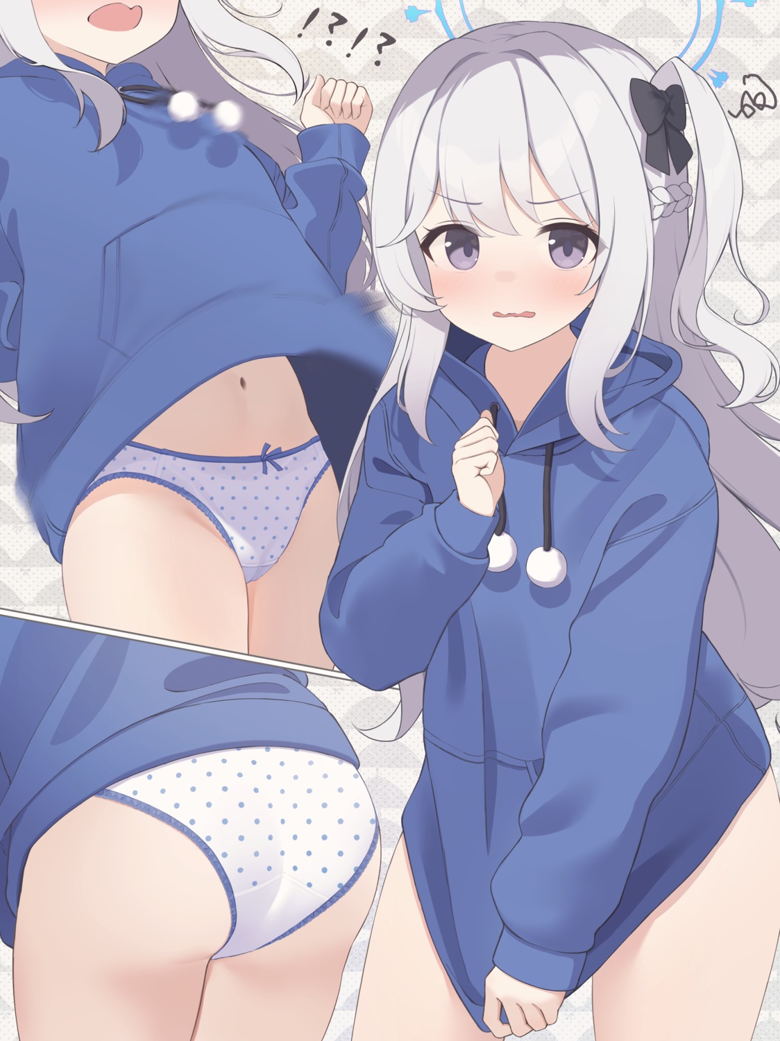 ass blue_archive cameltoe halo hazuki_lime loli pantsu tsukiyuki_miyako