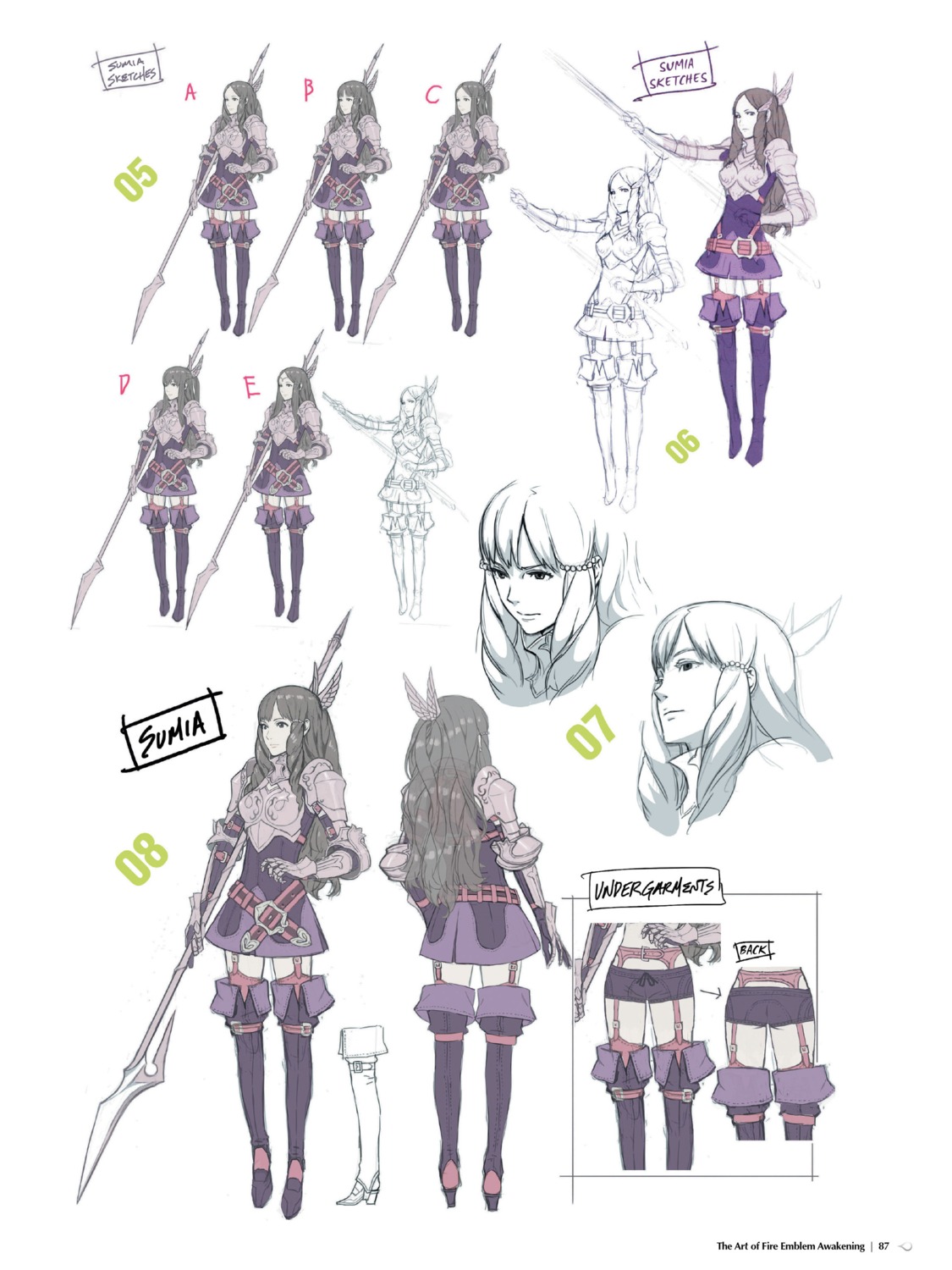 character_design fire_emblem fire_emblem_kakusei nintendo sumia