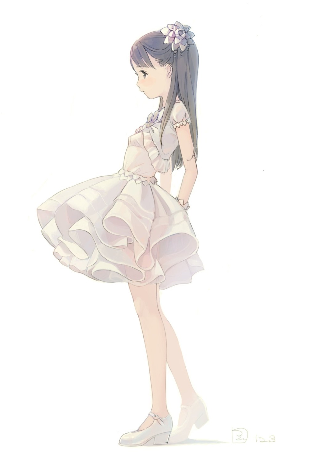 dress heels kokudou_juunigou see_through