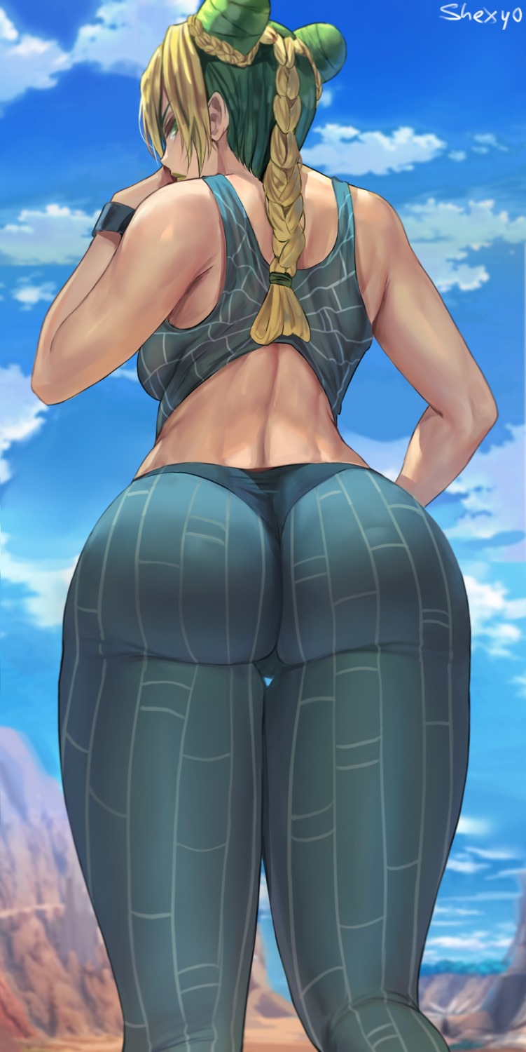 ass jojo's_bizarre_adventure kujo_jolyne shexyo