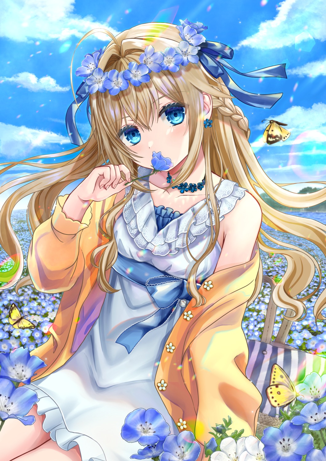 aoe_ui_(artist) dress summer_dress