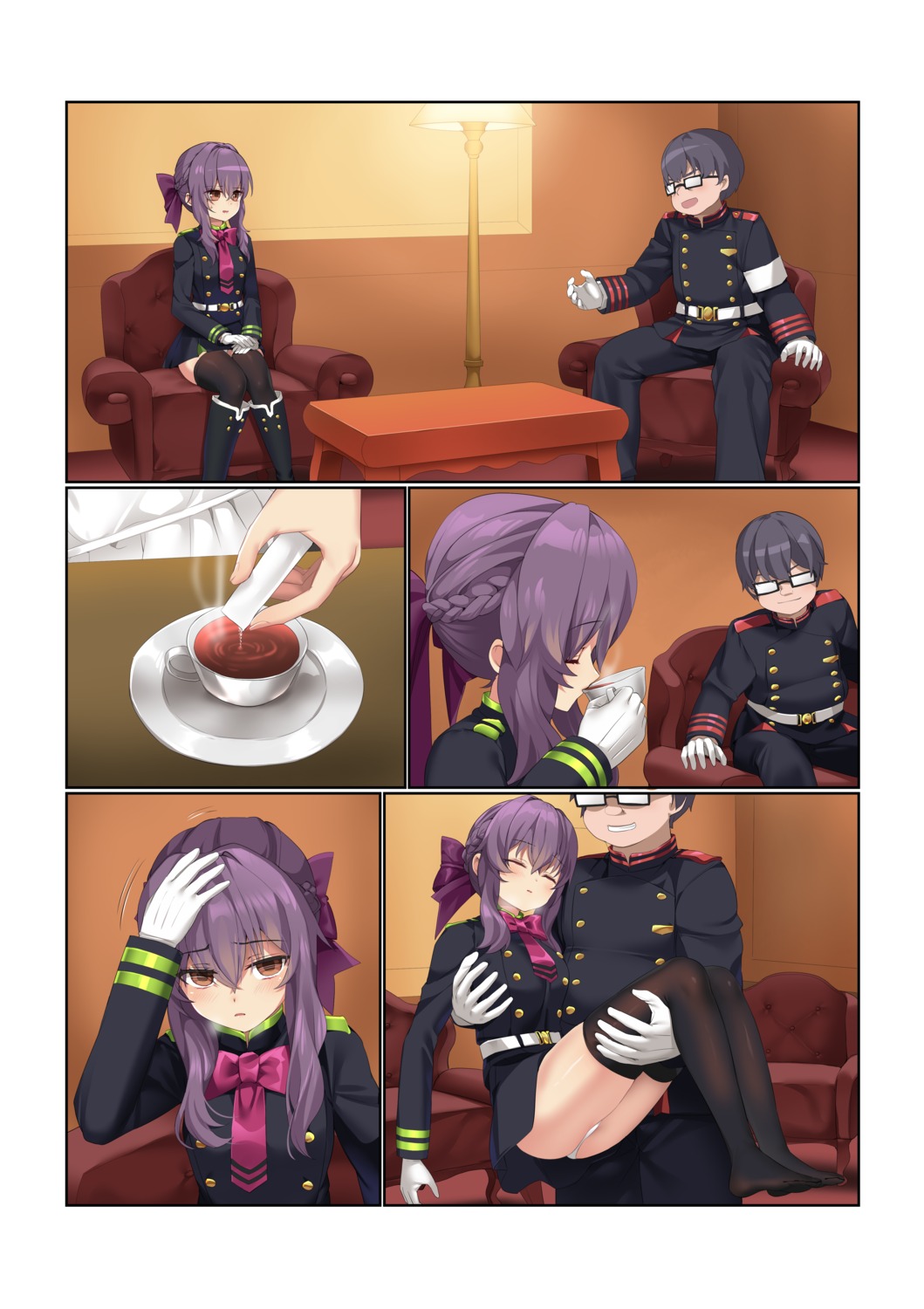 Owari No Seraph Shinoa Hentai