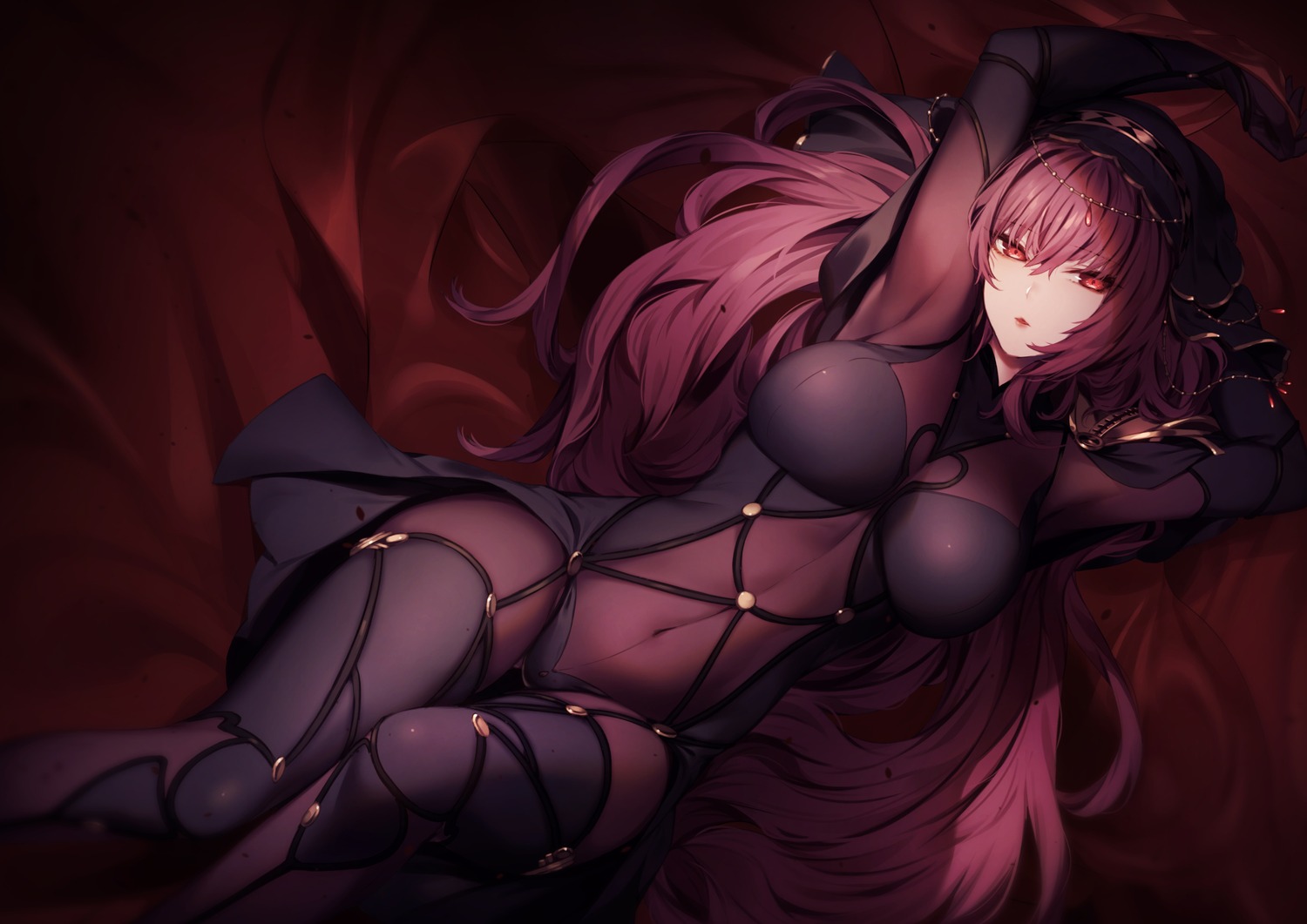 armor bodysuit fate/grand_order genyaky scathach_(fate/grand_order)