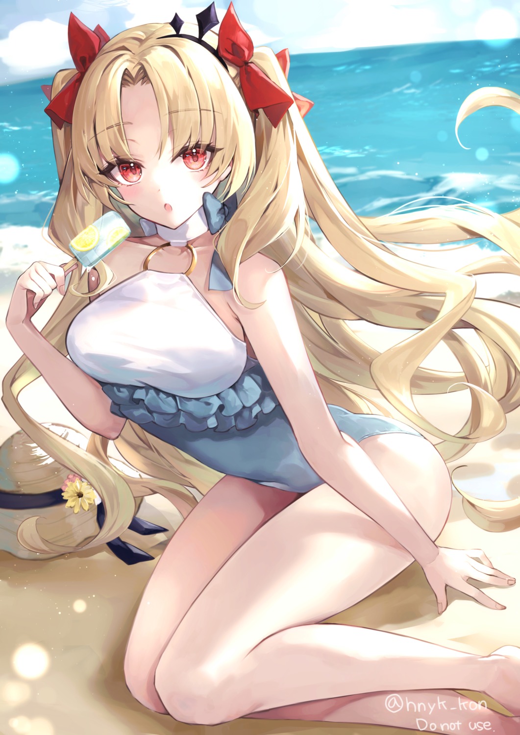 ereshkigal_(fate/grand_order) fate/grand_order hane_yuki swimsuits