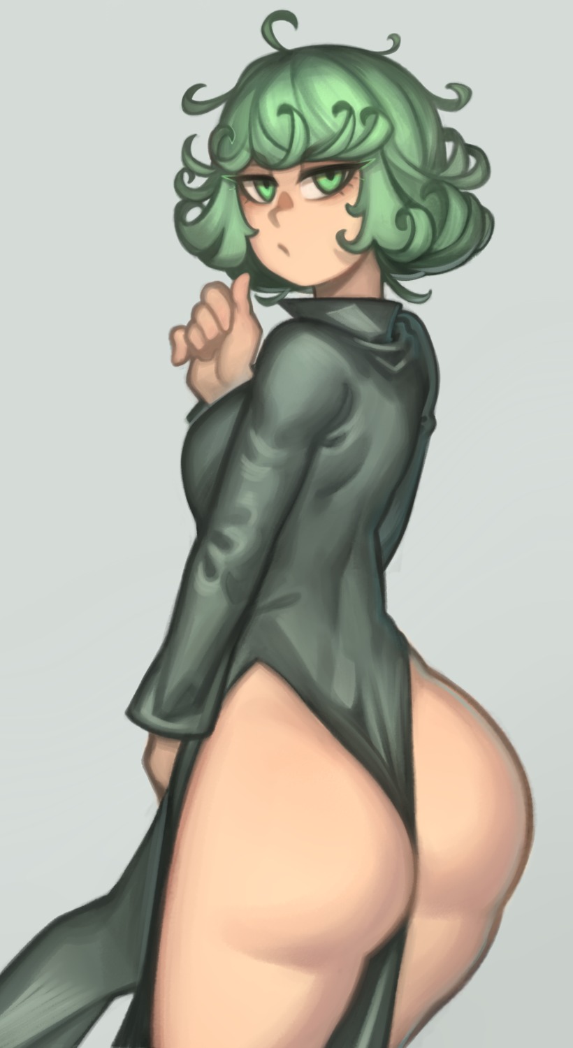 ass dress kelvin_hiu one_punch_man tatsumaki_(one_punch_man)