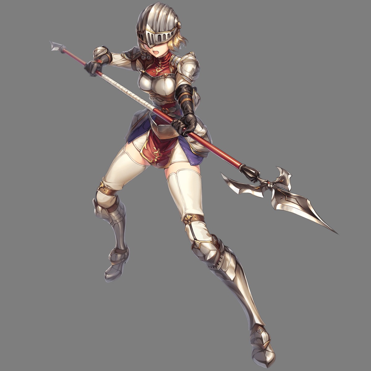 armor heels thighhighs transparent_png unitia weapon