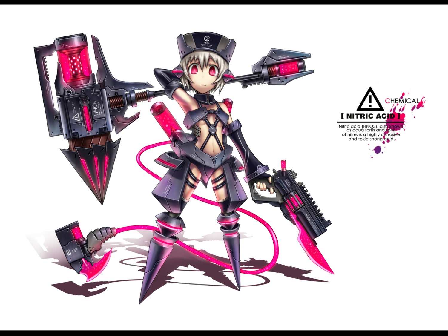 anthropomorphization gia gun wallpaper