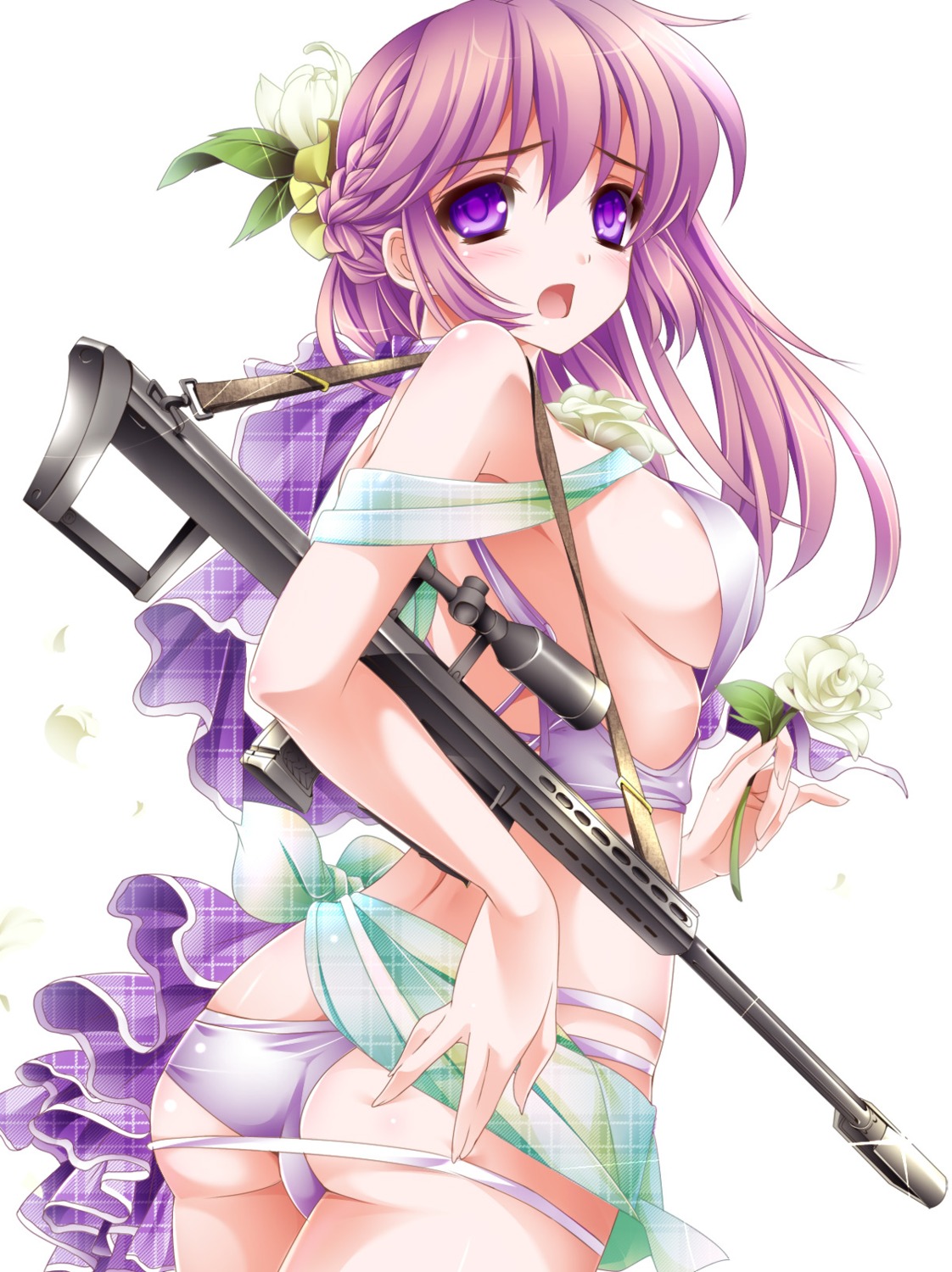 gun monety no_bra pantsu