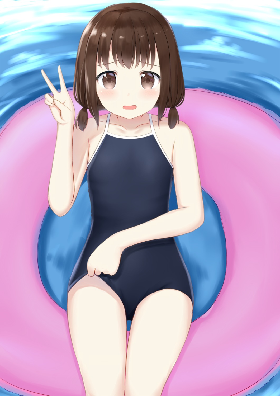 kake_kan school_swimsuit swimsuits