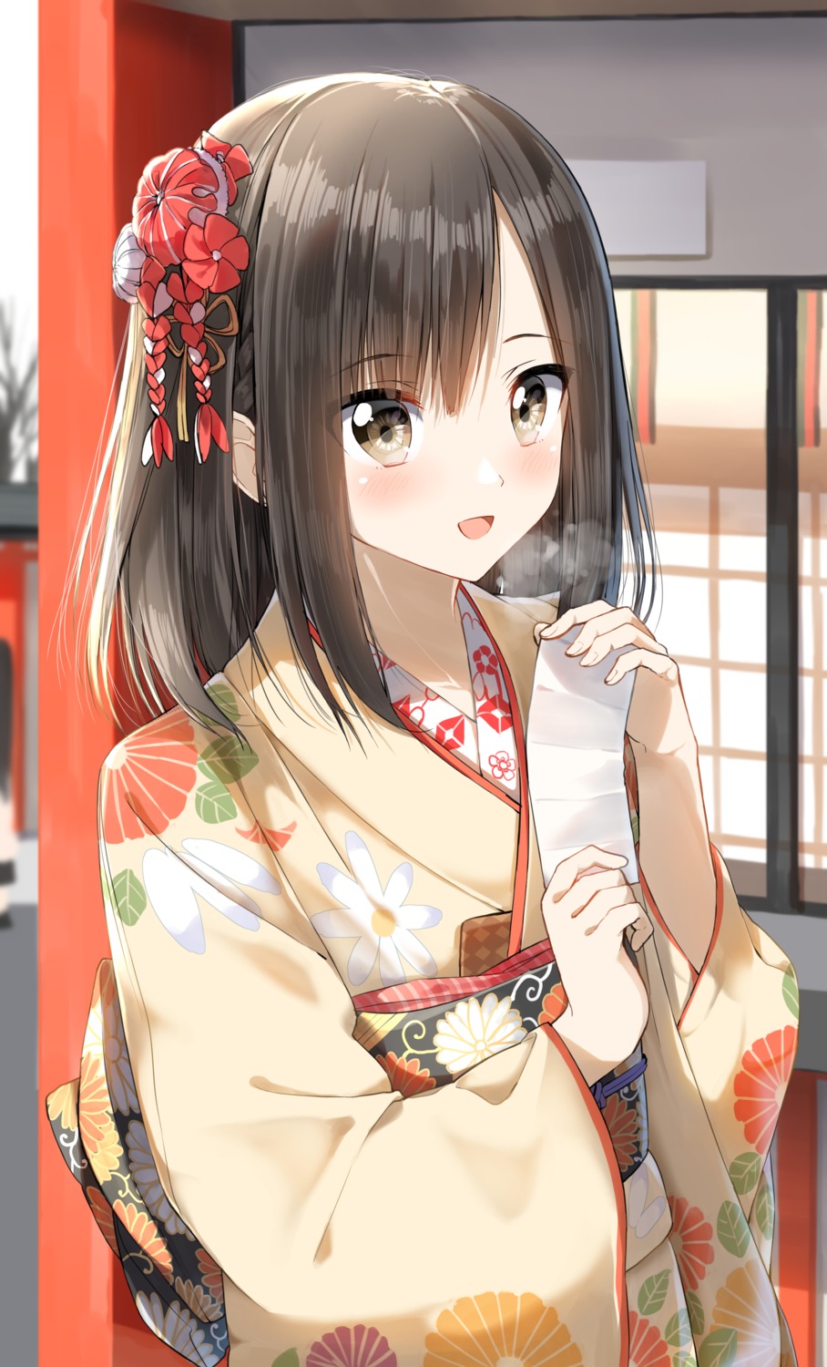 kimono pentagon_(railgun_ky1206)