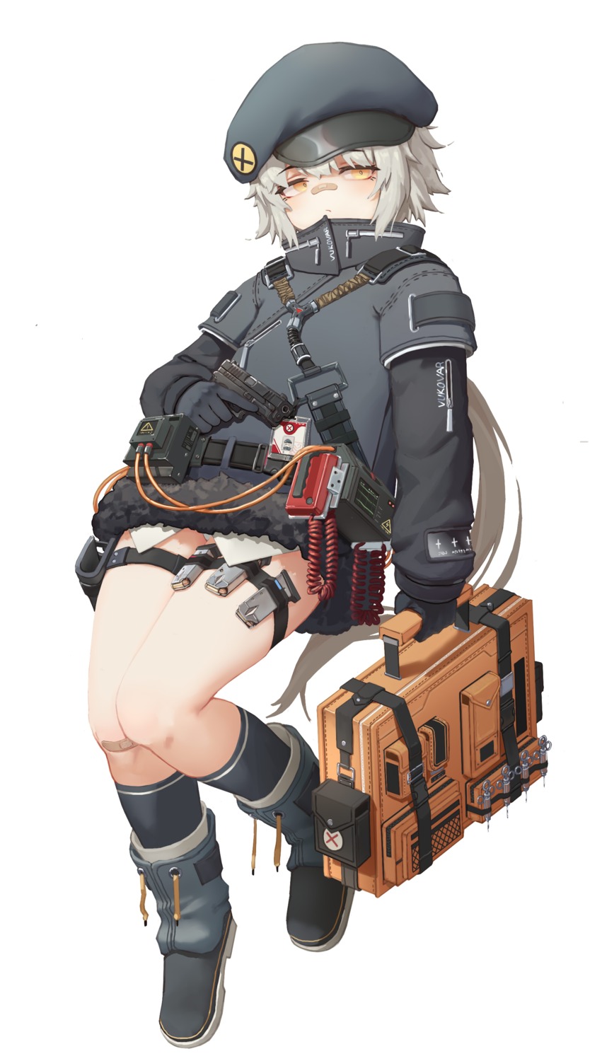 garter girls_frontline greentree gun hs2000_(girls_frontline)