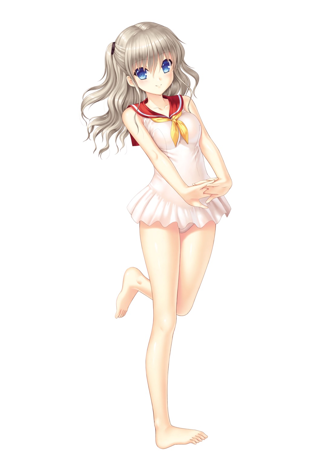 charlotte key na-ga seifuku swimsuits tomori_nao