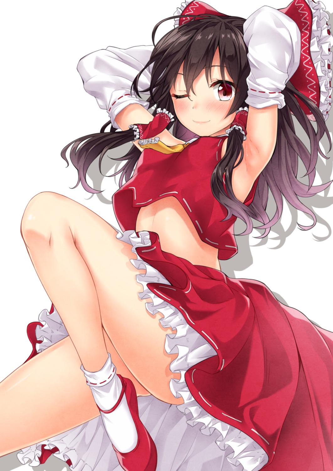 hakurei_reimu jack_dempa nopan touhou