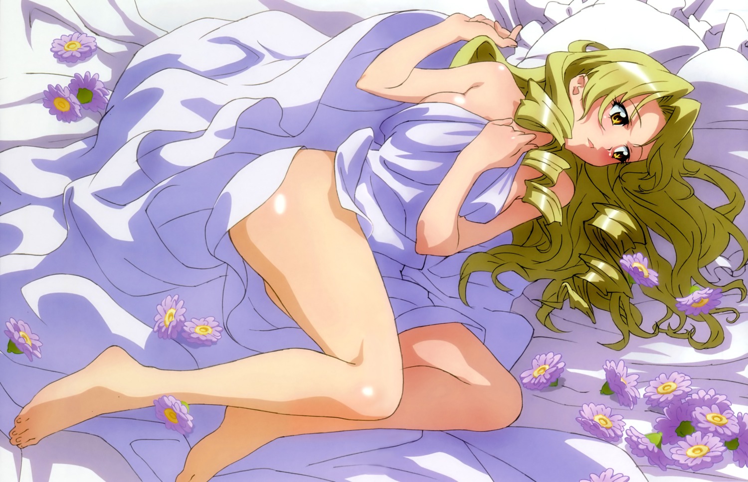 naked sheets tenjouin_saki to_love_ru