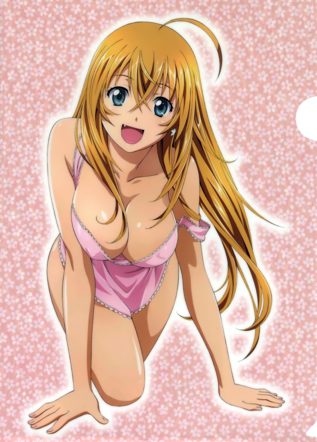 cleavage erect_nipples ikkitousen naked_apron sonsaku_hakufu