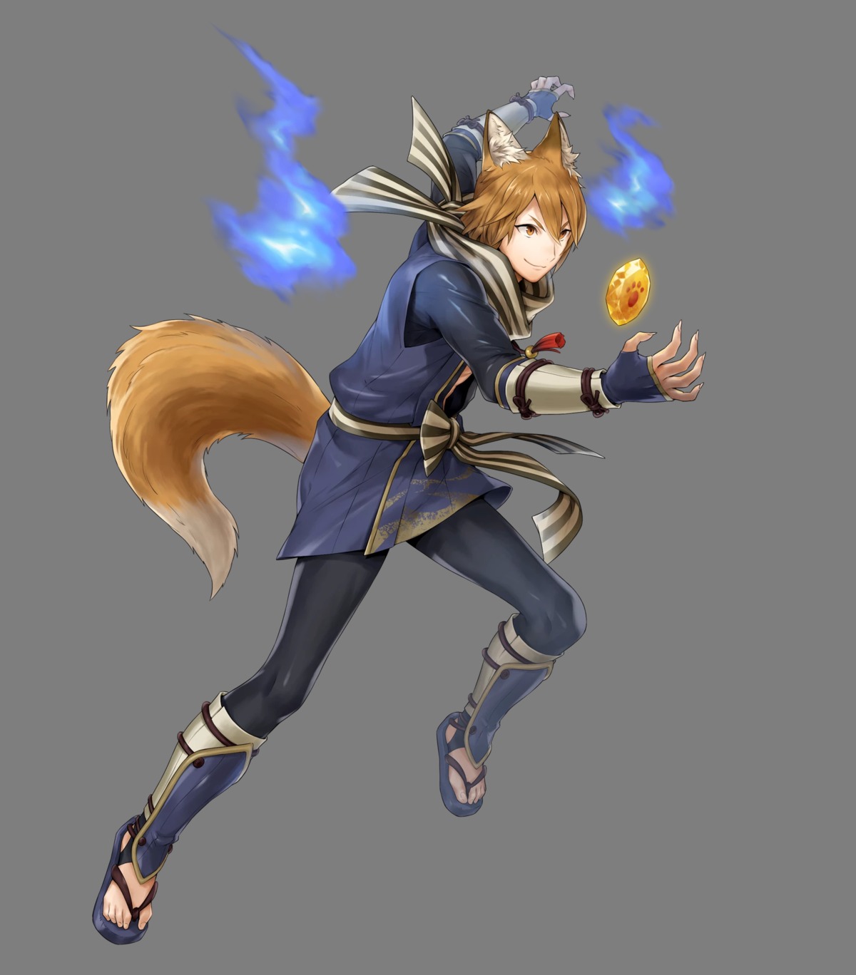 animal_ears fire_emblem fire_emblem_heroes fire_emblem_if kaden_(fire_emblem) kusugi_toku nintendo tail transparent_png