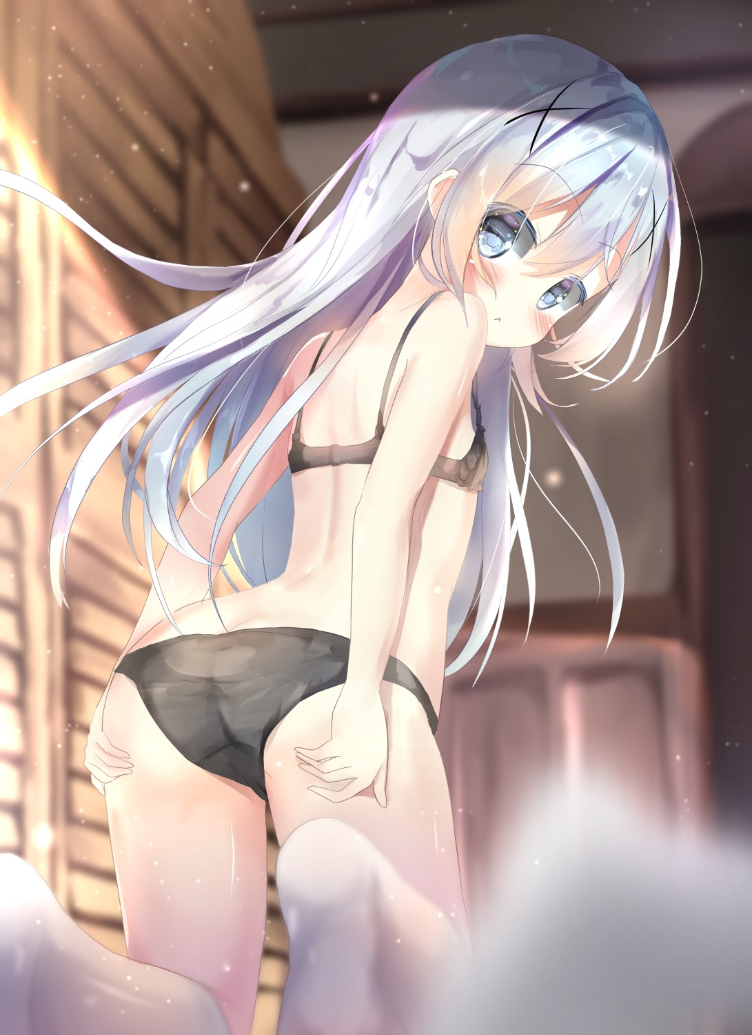 ass bra gochuumon_wa_usagi_desu_ka? kafuu_chino loli pantsu yonjyuugo