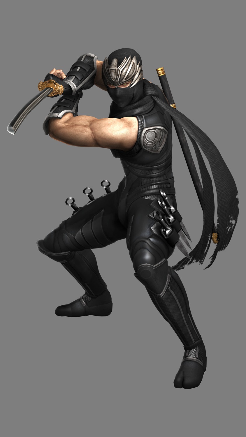 bodysuit male ninja ninja_gaiden ninja_gaiden_3 ryu_hayabusa sword