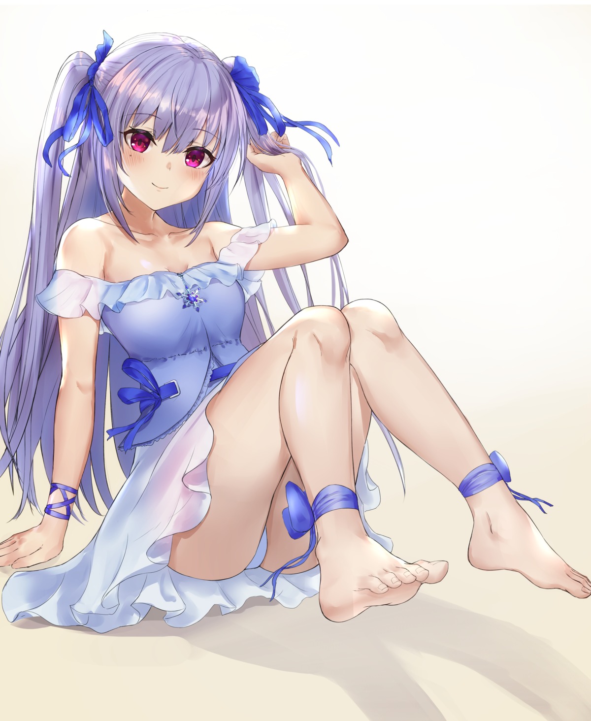 cleavage dress feet pantsu tns_siete