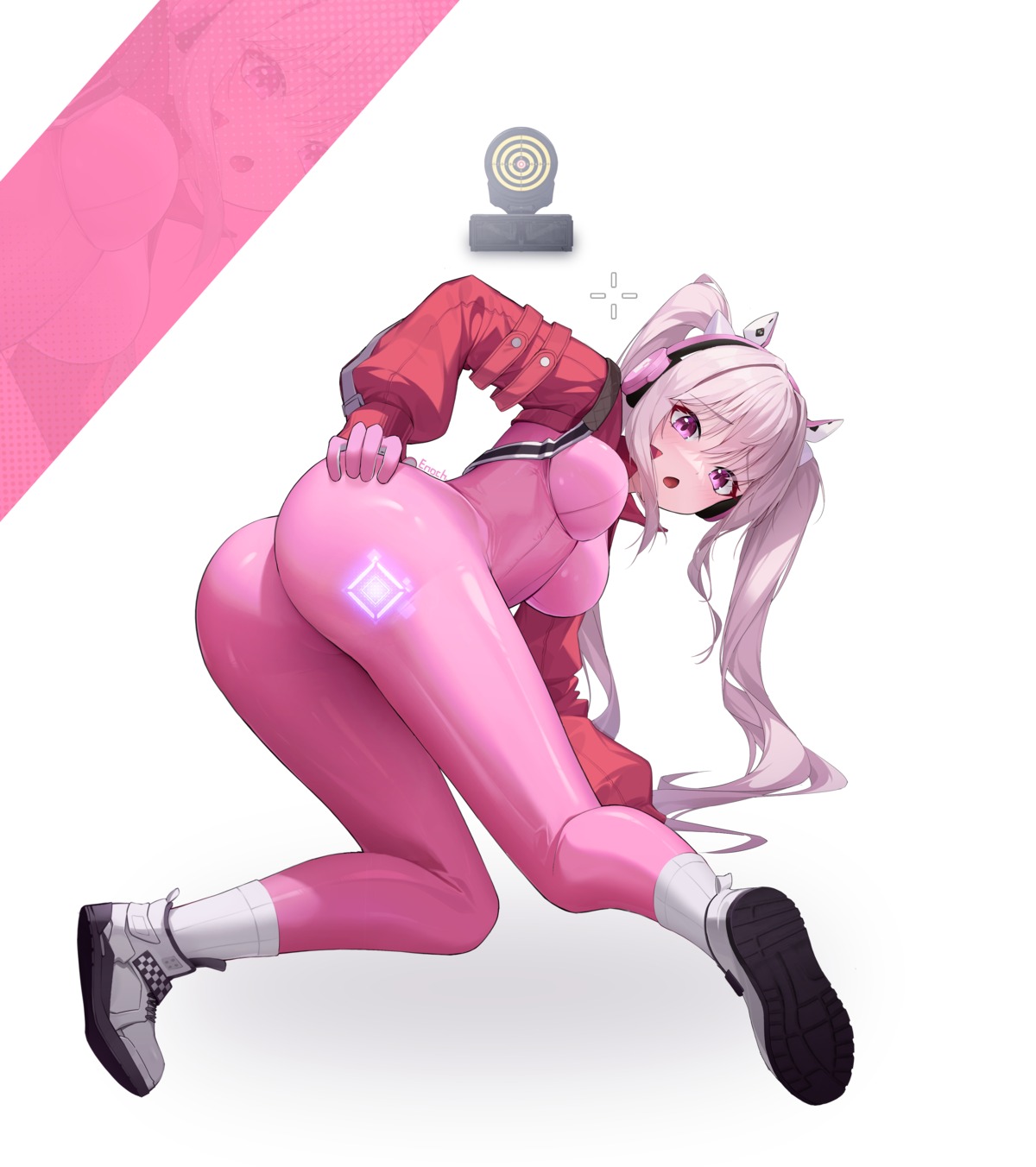 alice_(nikke) ass bodysuit enoch_(enoch1368) goddess_of_victory:_nikke headphones