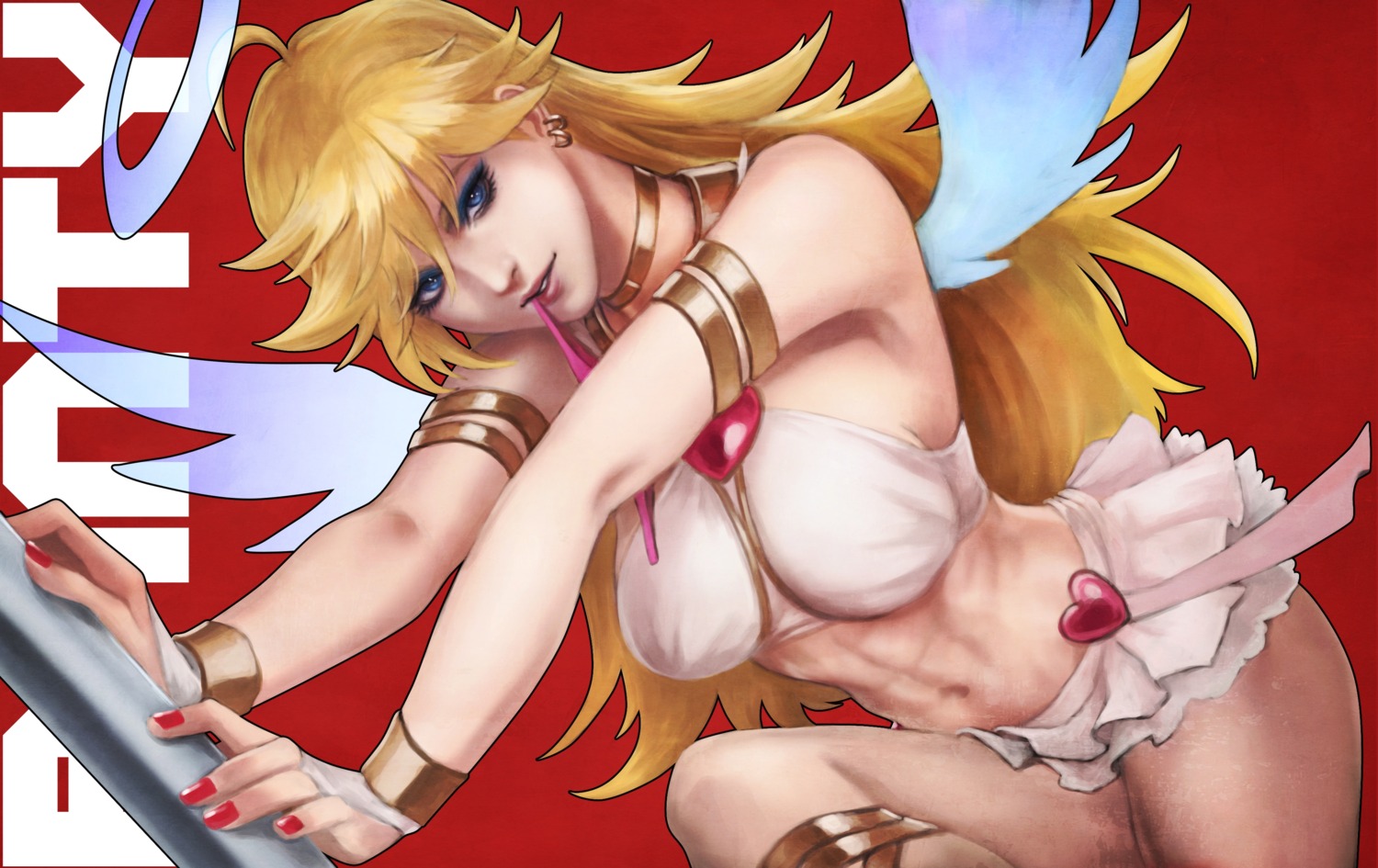 angel bikini_armor monori_rogue panty panty_&_stocking_with_garterbelt wings