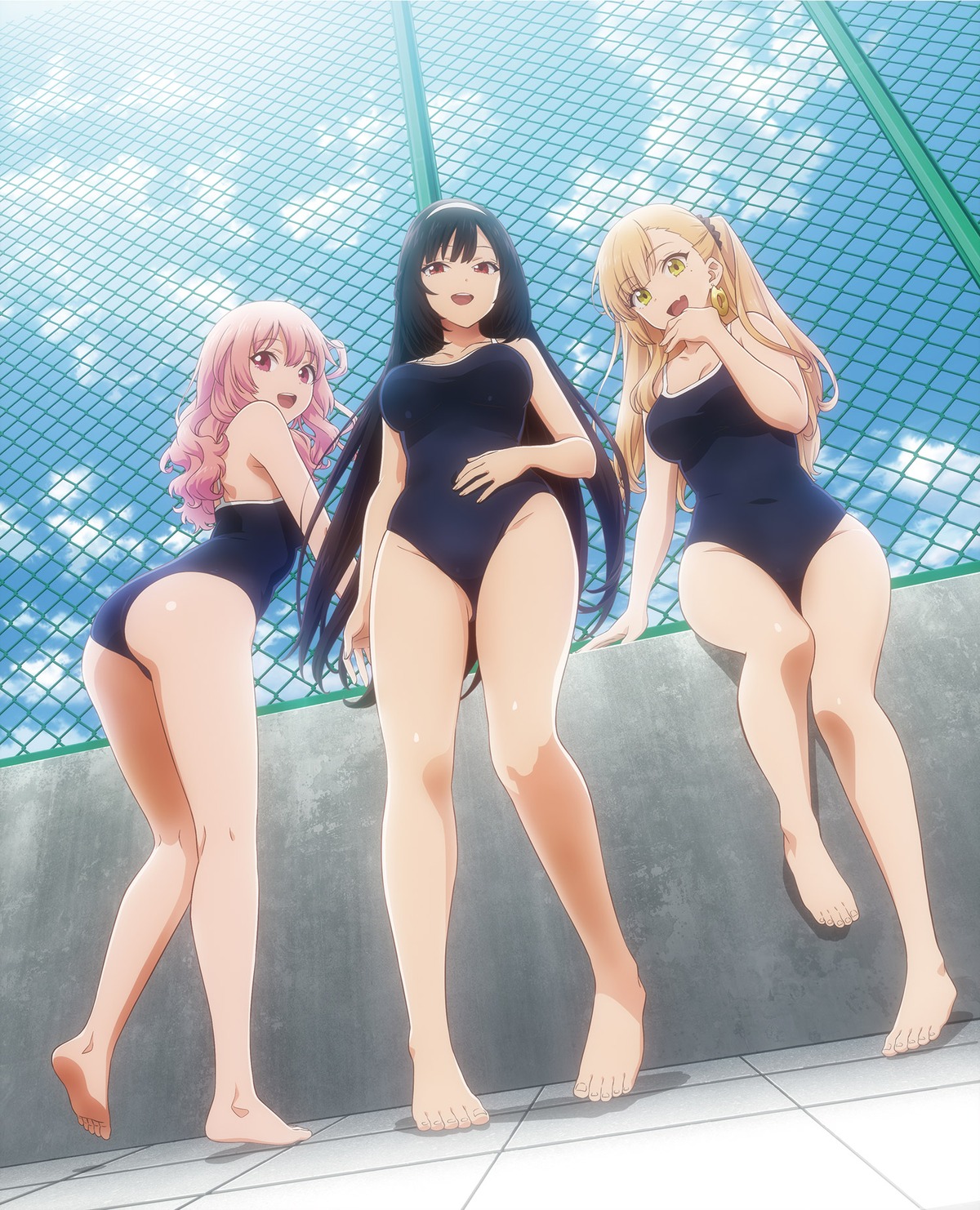 ass inu_ni_nattara_suki_na_hito_ni_hirowareta. inukai_karen nekotani_mike school_swimsuit swimsuits tagme tsukishiro_usagi