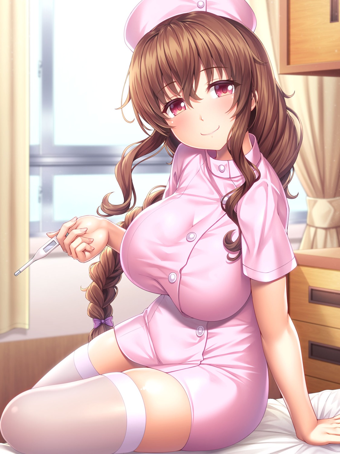 lambda_(artist) nurse thighhighs