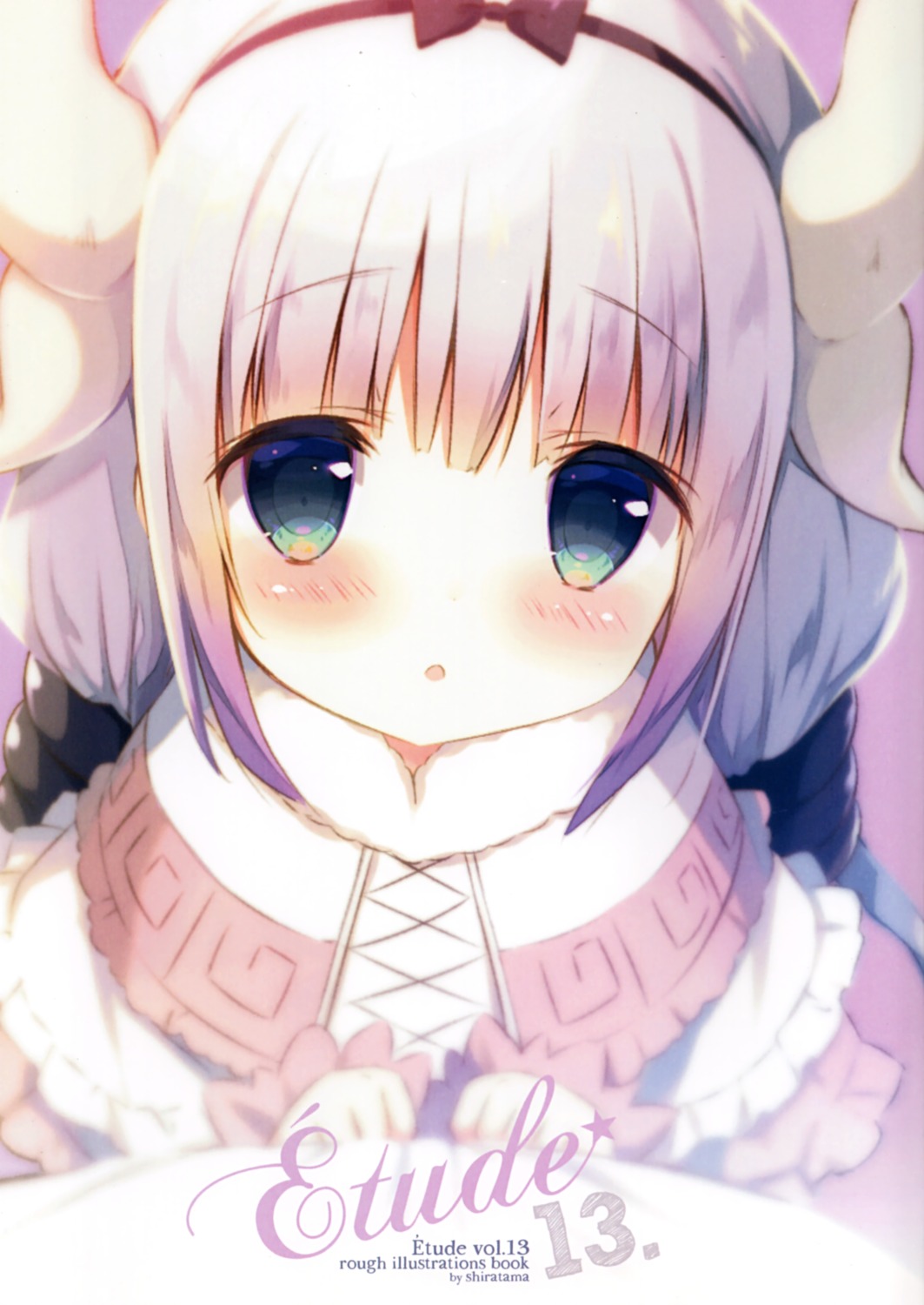 horns kanna_kamui kobayashi-san_chi_no_maidragon shiratama shiratamaco