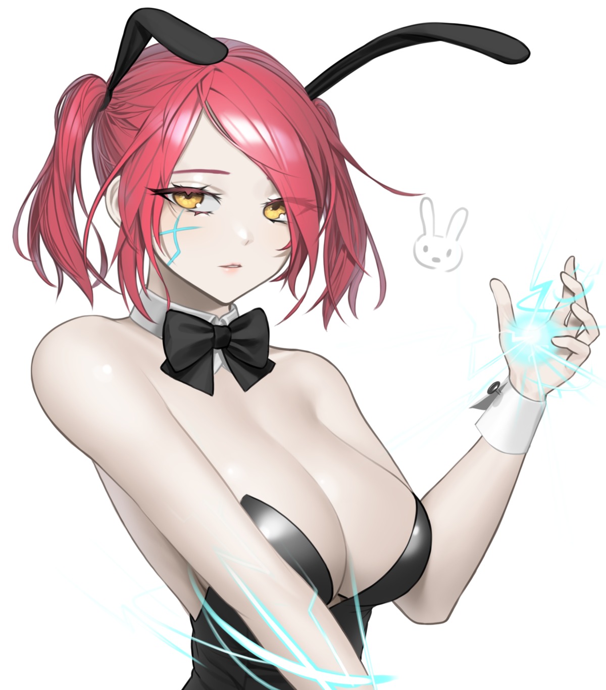 animal_ears bunny_ears bunny_girl no_bra norunollu