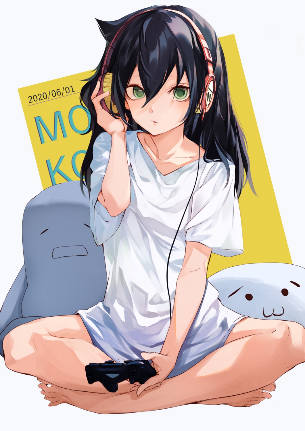 headphones kuroki_tomoko matsunaga777 watashi_ga_motenai_no_wa_dou_kangaetemo_omaera_ga_warui!