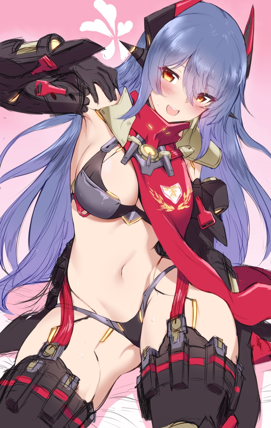 bikini_armor hana_(xenoblade_2) hana_jd rogia sketch stockings thighhighs xenoblade xenoblade_chronicles_2