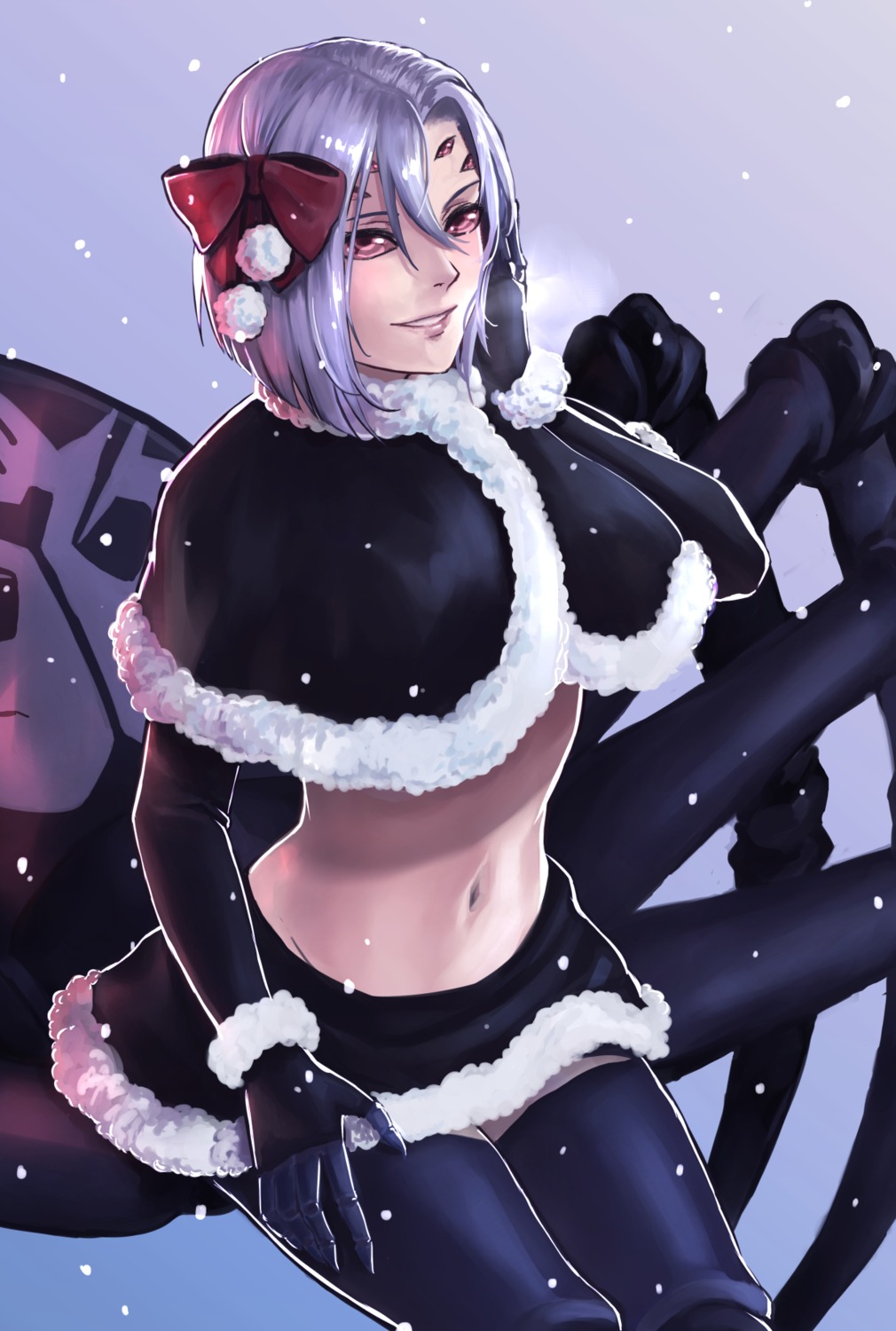 christmas monster_girl monster_musume_no_iru_nichijou rachnera_arachnera zakirsiz