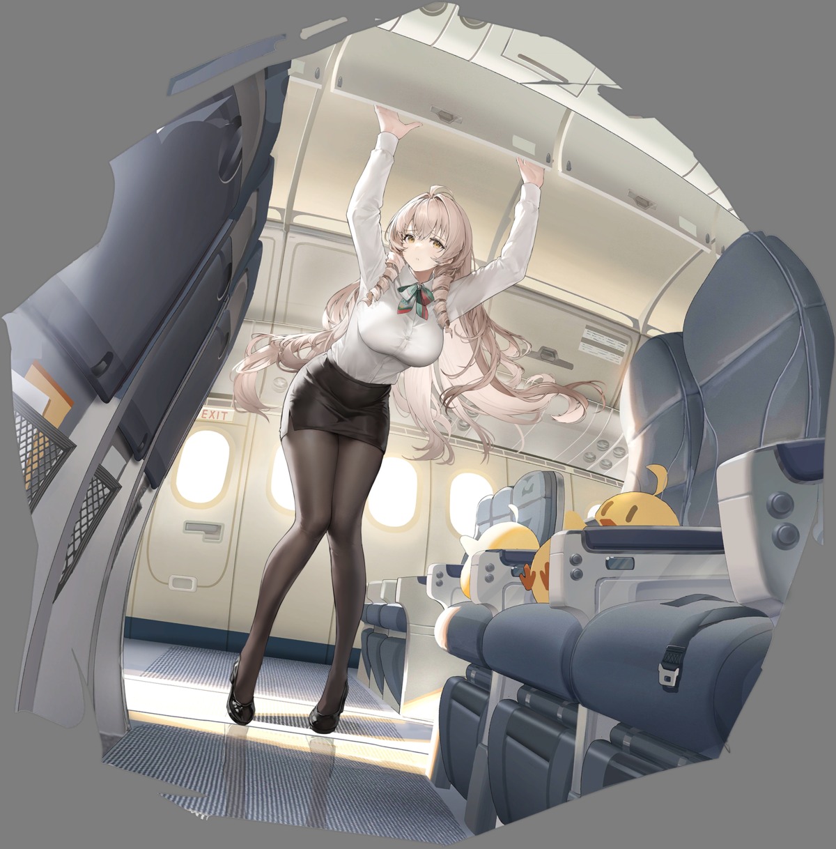 andrea_doria_(azur_lane) azur_lane haori_io manjuu_(azur_lane) pantyhose transparent_png uniform