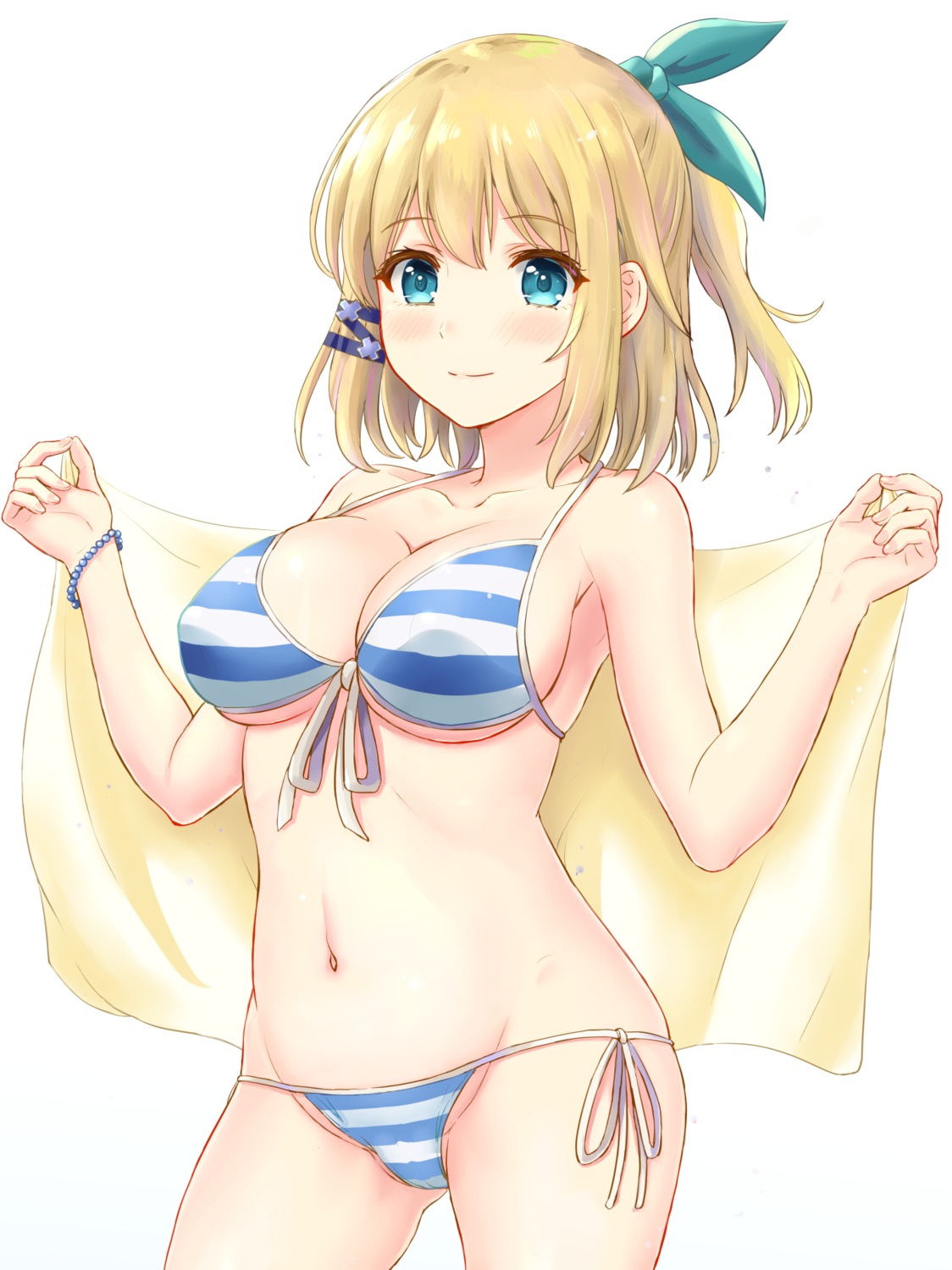 bikini cleavage erect_nipples inanaki_shiki rokudenashi_majutsu_koushi_to_akashic_record rumia_tingel swimsuits underboob