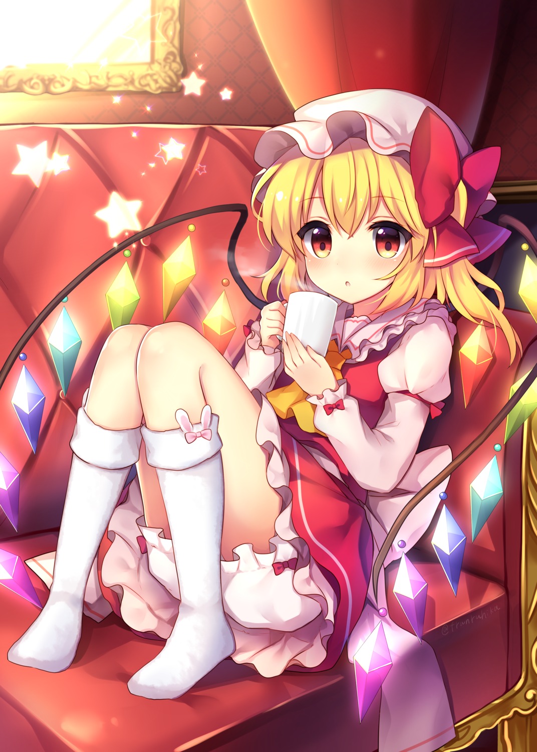 feet flandre_scarlet ruhika touhou wings