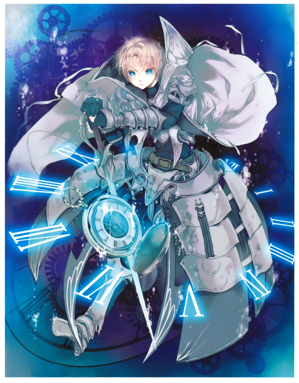 armor kaku-san-sei_million_arthur male ooki_bonta sword
